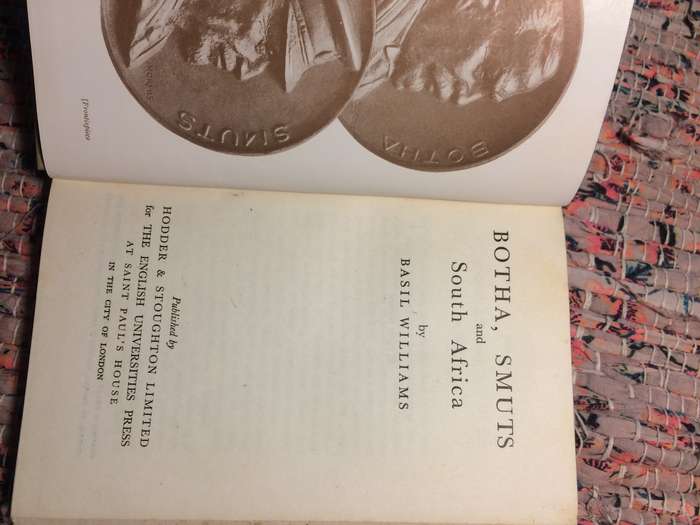 Botha, Smuts and South Africa - AF Basil Williams (1946 1st Edition with DJ)