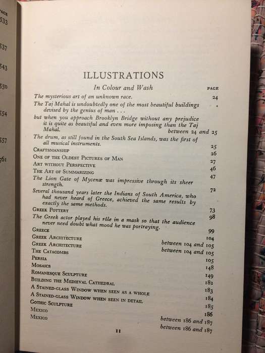 The Arts of Mankind - Hendrik Willem Van Loon (1947 Hardcover)