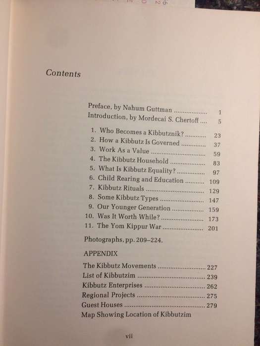 The Kibbutz Experience: Dialogue in Kfar Blum - Yosef Criden & Saadia Gelb (1974 1st Edition) RARE