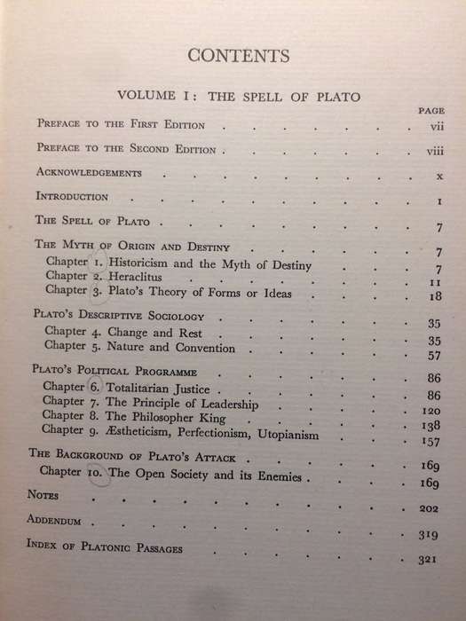 The Open Society and Its Enemies: Volumes I & II - Karl Popper (1957 2x Hardcover Set RARE)