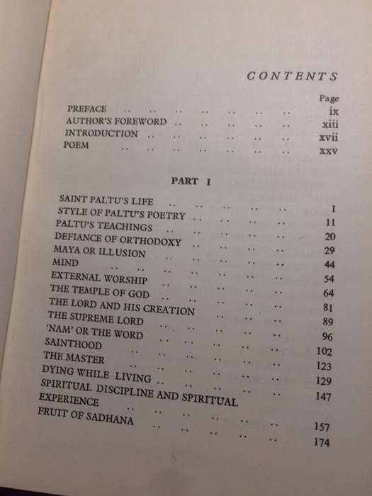 Saint Paltu: His Life and Teachings - Isaac A. Ezekiel / Radha Soami Satsang Beas (1979 Hardcover)
