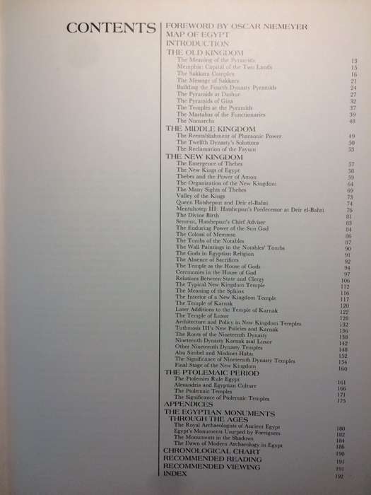 Monuments of Civilization: Egypt - Claudio Barocas (1973 1st Edition Large Format Hardcover)