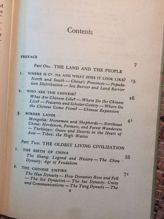 The Making of Modern China: A Short History - Owen & Eleanor Lattimore (1945 1st Edition Hardcover)