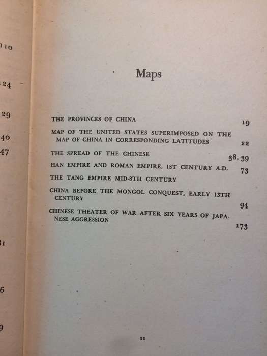 The Making of Modern China: A Short History - Owen & Eleanor Lattimore (1945 1st Edition Hardcover)