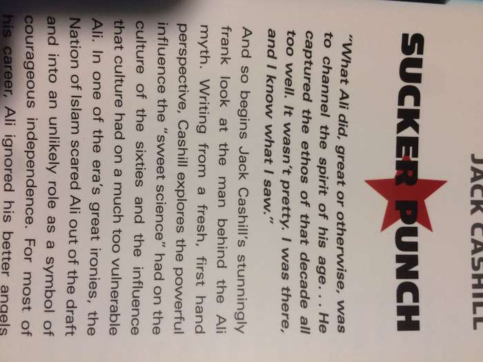 Sucker Punch: The Hard Left Hook That Dazed Ali and Killed King's Dream - Jack Cashill (2006 1st Ed)