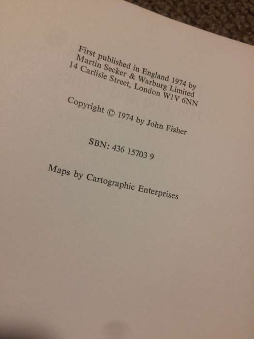 Paul Kruger: His Life and Times - John Fisher (1974 1st Edition Hardcover)