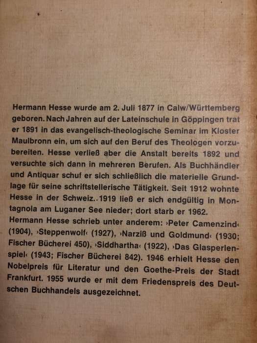 Marchen - Herman Hesse (Original German Edition)