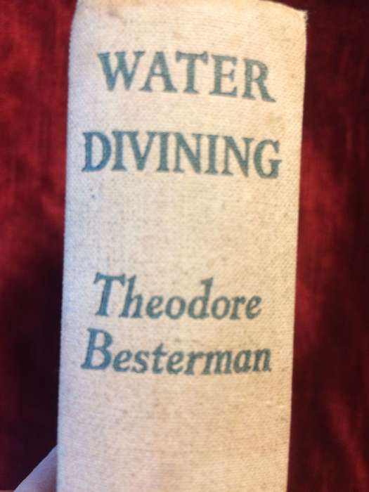 Water Divining - Theodore Besterman (1938 1st Edition Hardcover)