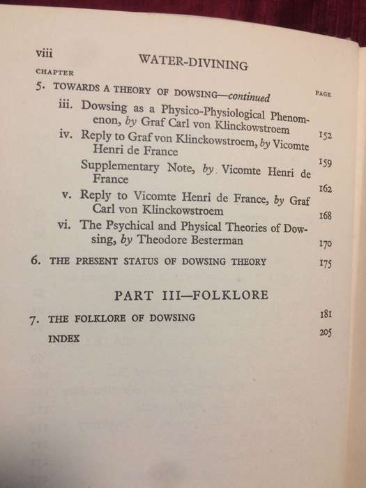 Water Divining - Theodore Besterman (1938 1st Edition Hardcover)