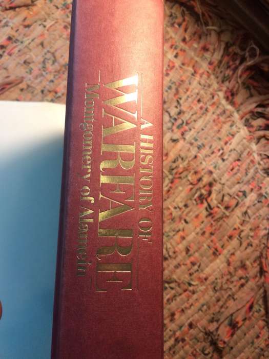A History of Warfare - Montgomery of Alamein (1982 1st Edition Hardcover)