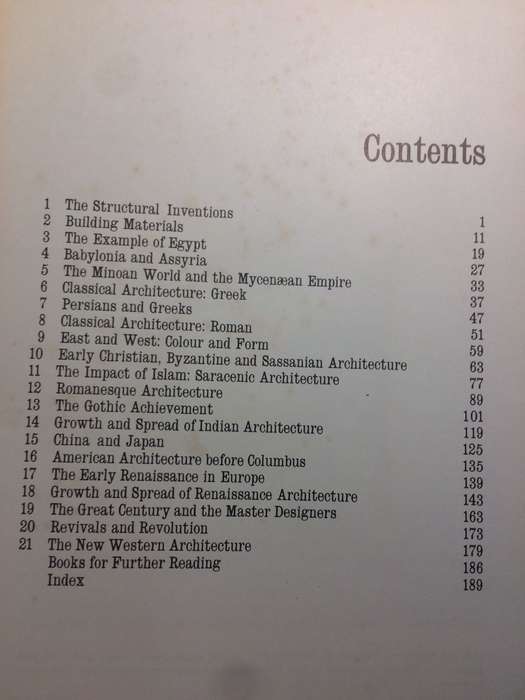 Architecture - John Gloag (1963 1st Edition Hardcover)