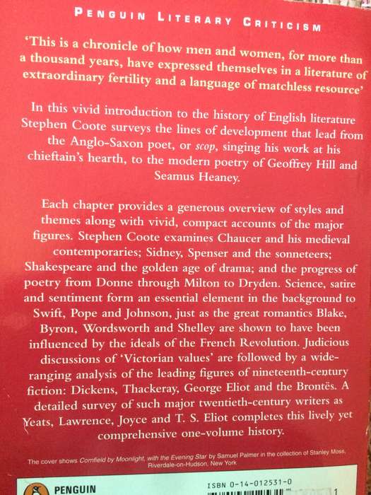 The Penguin Short History of Literature - Stephen Coote