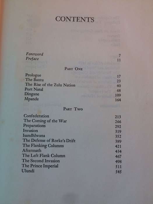 The Washing of the Spears - Donald R Morris (1971 Hardcover)
