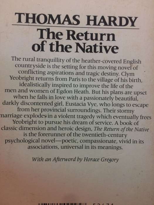 The Return of the Native - Thomas Hardy
