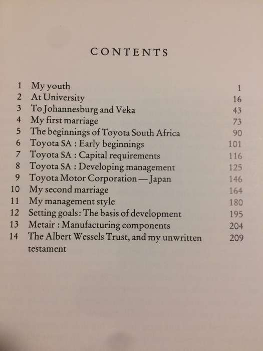 Albert Wessels: Farmboy and Industrialist (1987 1st Edition Hardcover) RARE