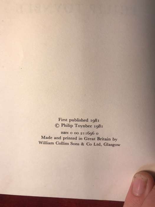Part of a Journey: An Autobiographical Journal, 1977-79 by Philip Toynbee (1981 1st  Edition)