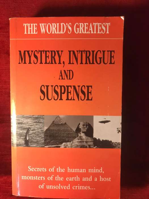 Mystery, Intrigue And Suspense