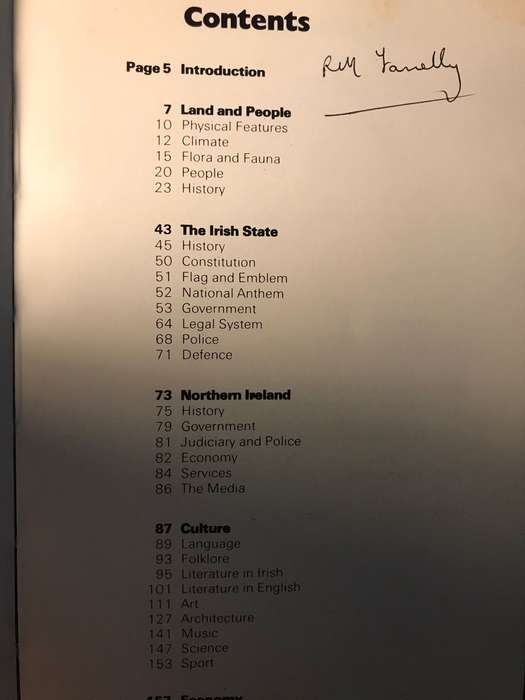 Facts About Ireland (Published by The Department of Foreign Affairs, Dublin)
