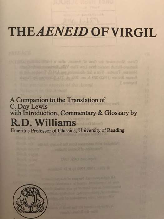 The Aeneid of Virgil (Classical Studies) -