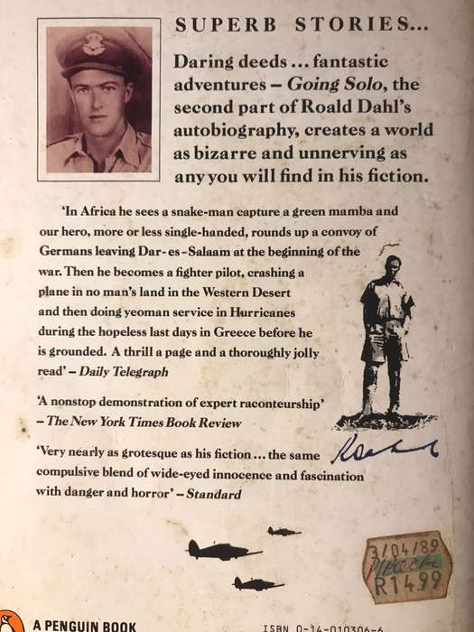 Going Solo - Roald Dahl