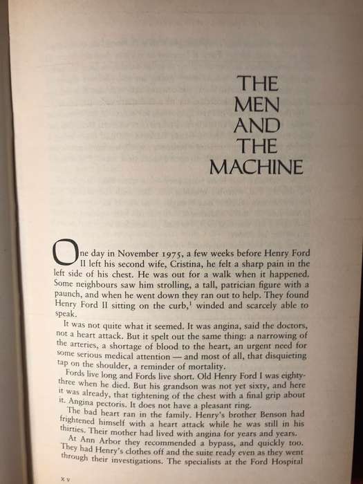 Ford: The Men and the Machine - Robert Lacey (1986 1st Edition Hardcover)