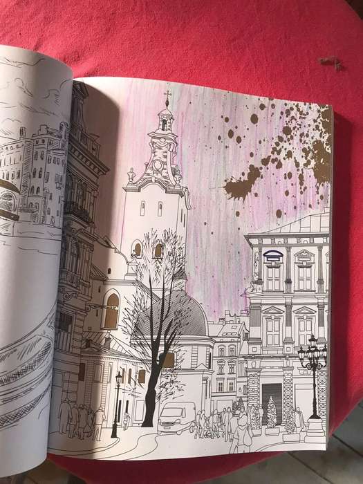 Travel Inspired Coloring: Colouring to Relax and Free Your Mind