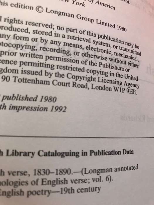 English Verse 1830 - 1890 (Longman Annotated Anthologies of English Verse) - Bernard Richards (Ed)