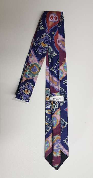 Mens Neckties: Description: Slimline necktie made by Petró.