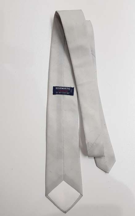 Mens Neckties: Description: Necktie made by Woolworths  Polyester.