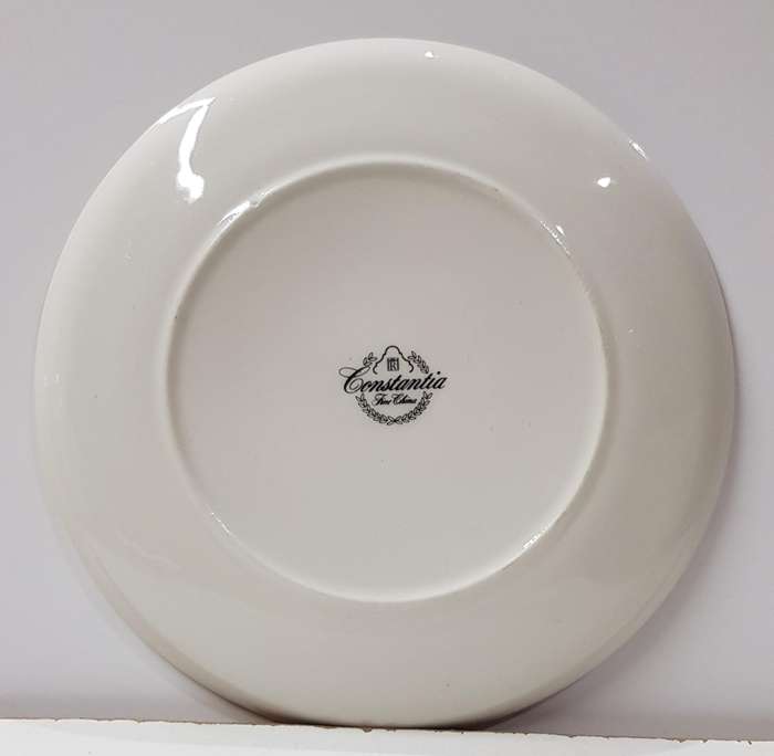 Vintage Kruger National Park souvenir ceramic plate by Constantia Fine China. Ceramic display plate