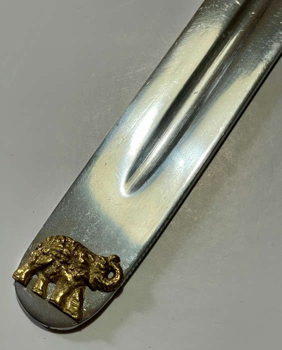 Elephant Brass and Aluminium incense burner