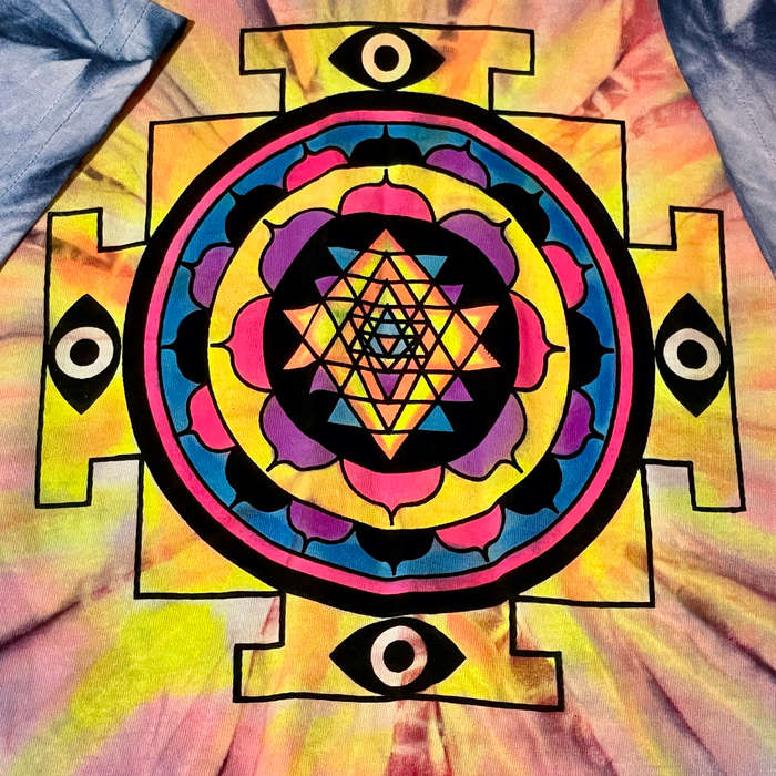 Short-Sleeved Tie-dye T-Shirt
