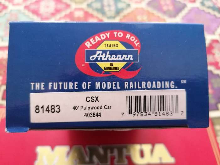 HO Trains MANTUA Classics Weyerhaeuser Logger Flywheel Drive