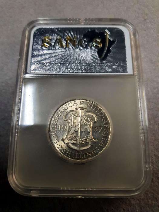 1937 South Africa 2 Shillings MS 61