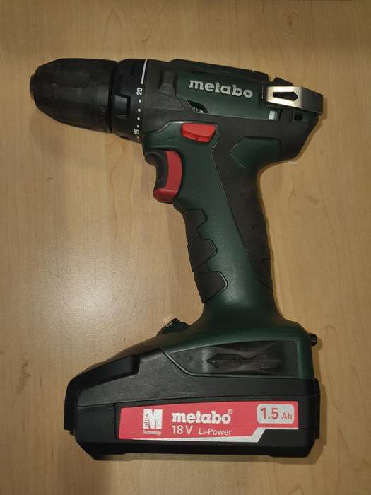 Metabo BS 18 48Nm Battery Drill set in Carry Case