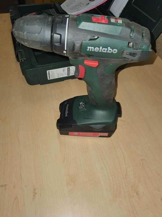 Metabo BS 18 48Nm Battery Drill set in Carry Case
