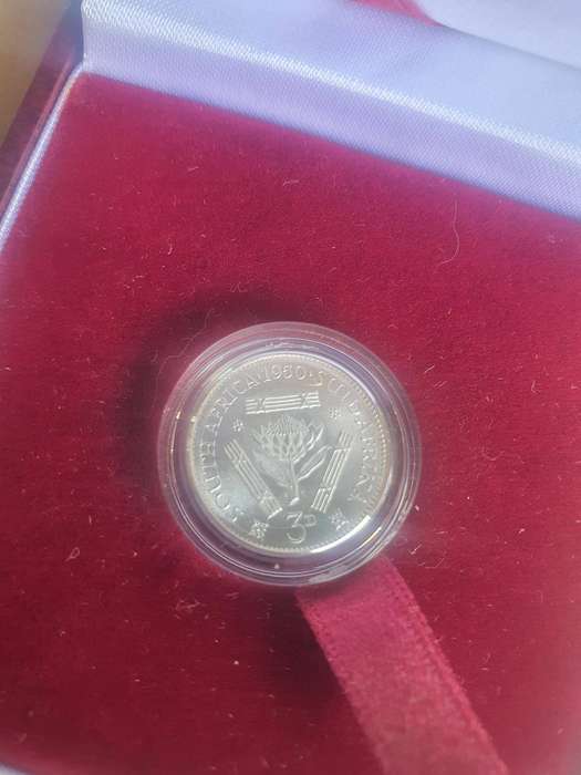 1950 3 Pence Uncirculated coin