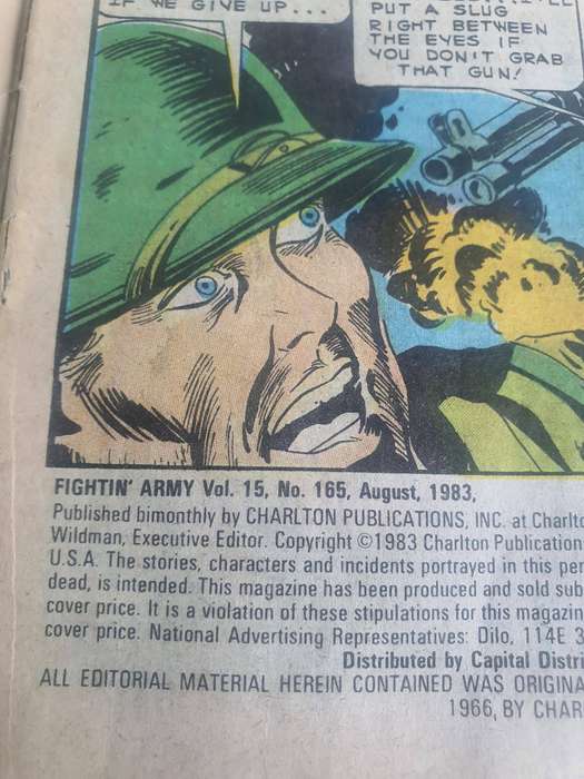 Antique Military Comic Books 3 Off