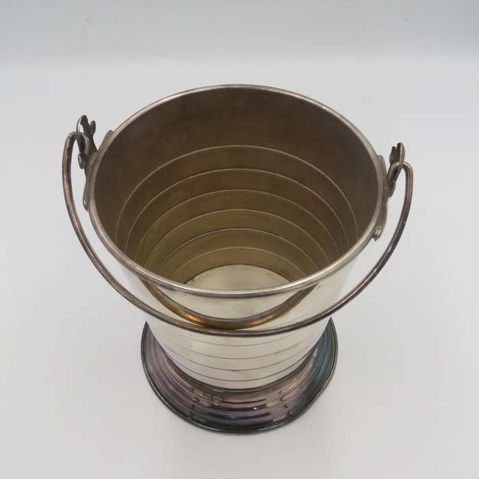 Vintage Van Riebeeck Plate ice Bucket