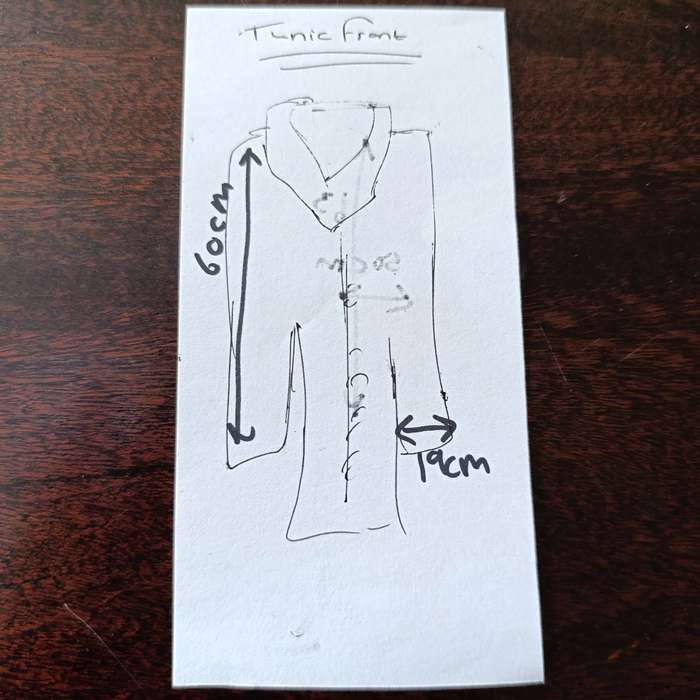 SADF Mess dress tunic with waistcoat and trousers