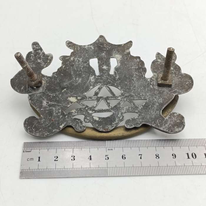 Pair of Vintage brass door handles