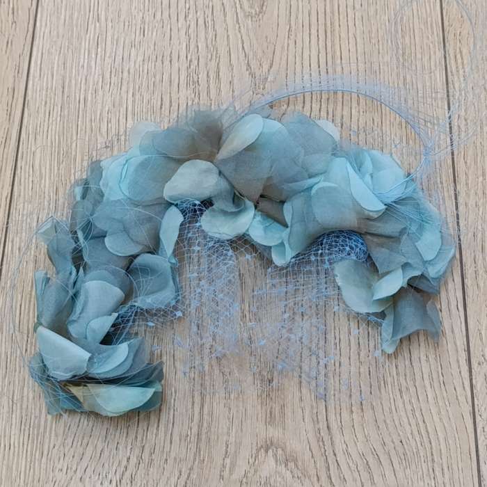 Lot of vintage artificial flowers for hair and hat accessories