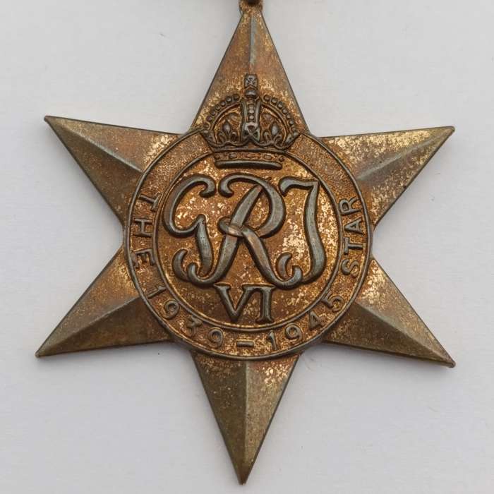 WW2 The 1939-1945 Star issued to C27364 P. Vers