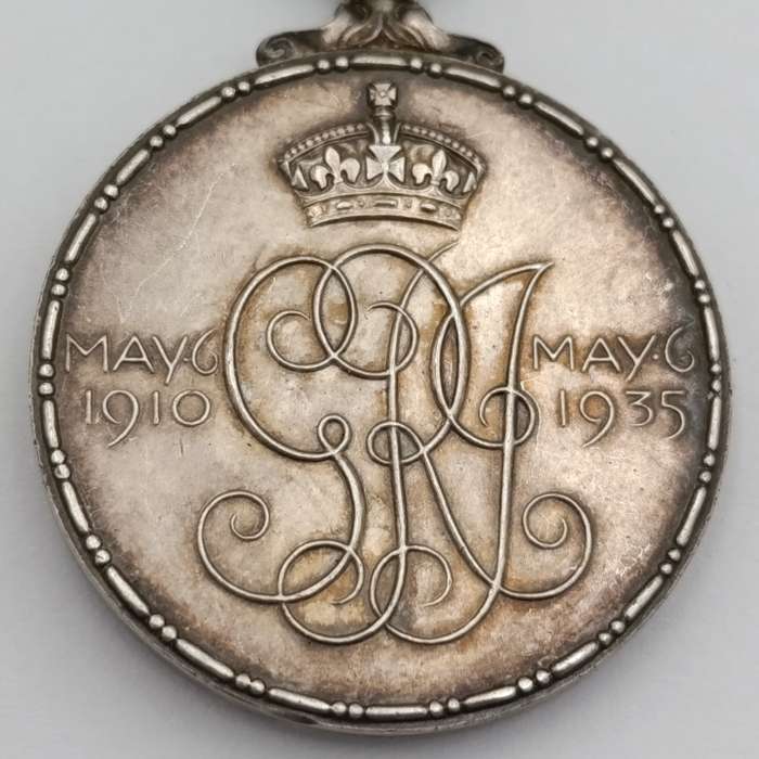 King George V 25 Year reign medal