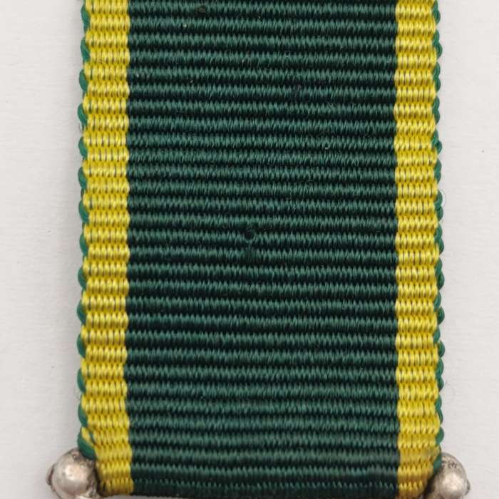 Territorial Efficiency medal miniature - post 1952