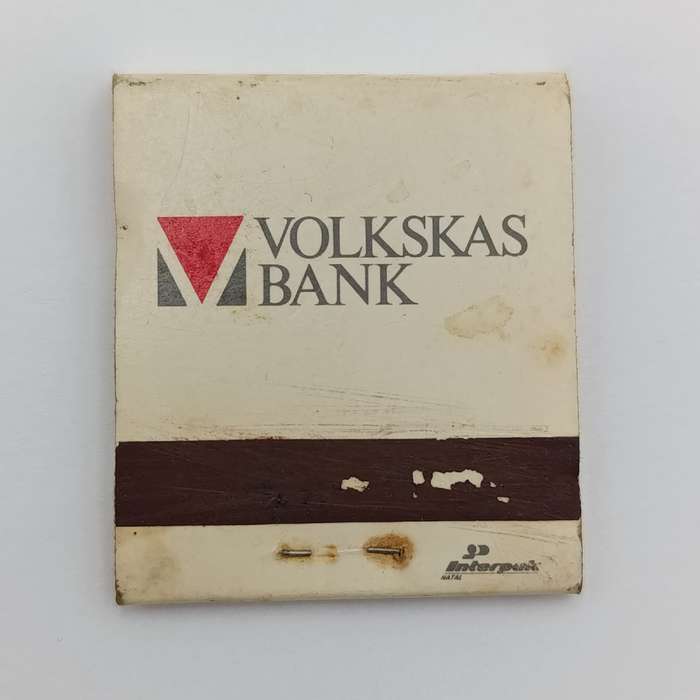 Lot of 5 vintage Volkskas bank items