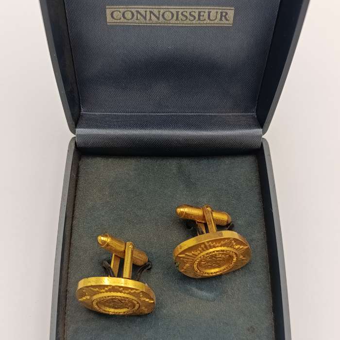 Vintage South African Police commemorative cufflinks