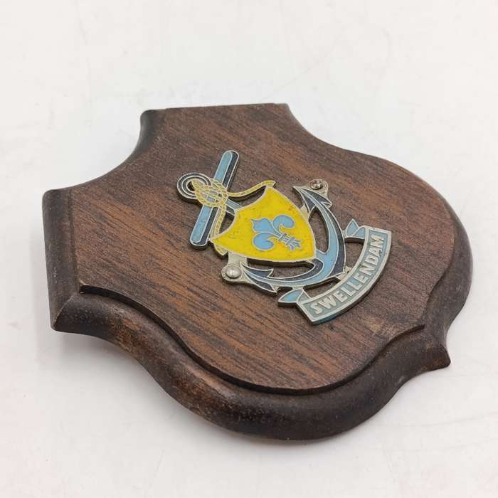 Vintage Swellendam town crest plaque