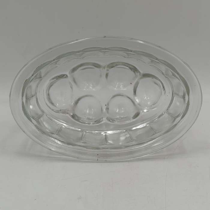 Antique glass jelly mould