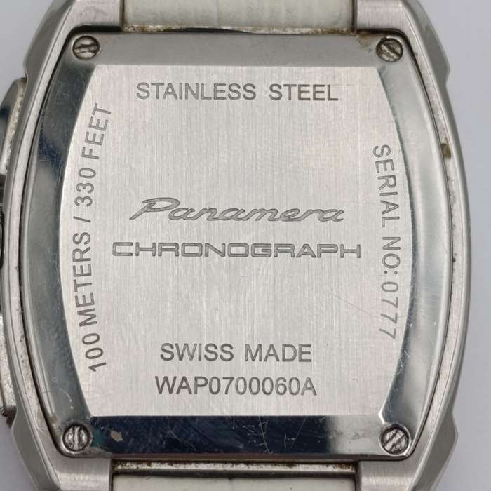 Porsche Panamera ladies quartz chronograph watch - limited edition - serial No.0777 - working